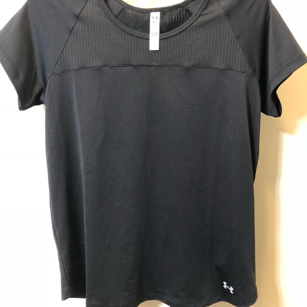 under armour shirt with cutout in the back